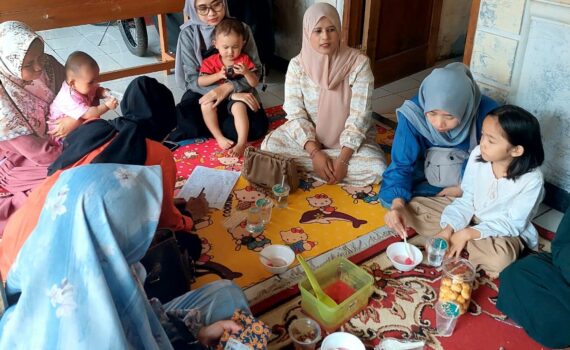 Lokmin posyandu desa jambuluwuk pasca idul fitri